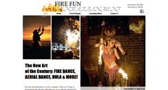 Desktop Screenshot of firefunentertainment.com